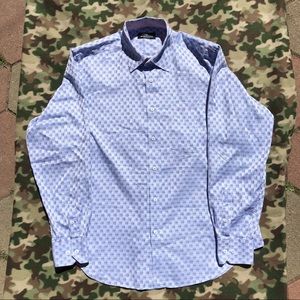 Bugatchi Uomo Button Down Casual Dress Shirt